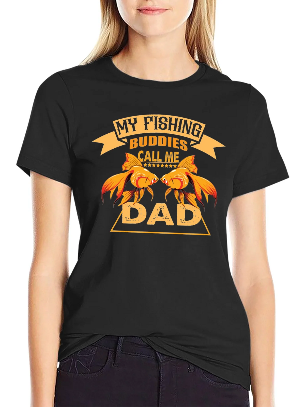 My Fishing Buddies Call Me Dad T-Shirt product image 2