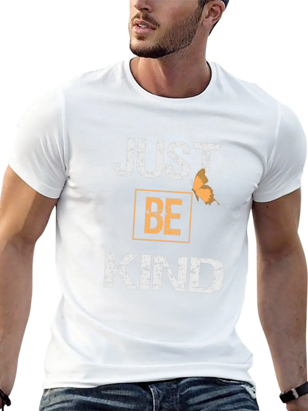 Just Be Kind Graphic Tee - Black product image 10