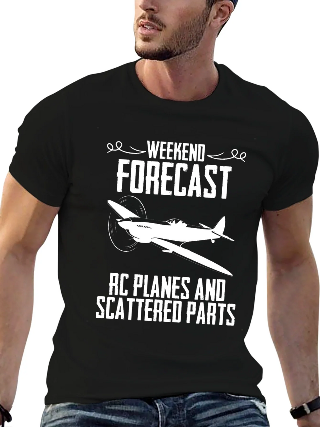 Weekend Forecast RC Planes T-Shirt product image 6