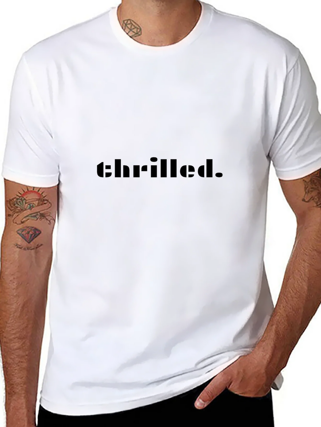 Chrilled Black T-Shirt product image 7