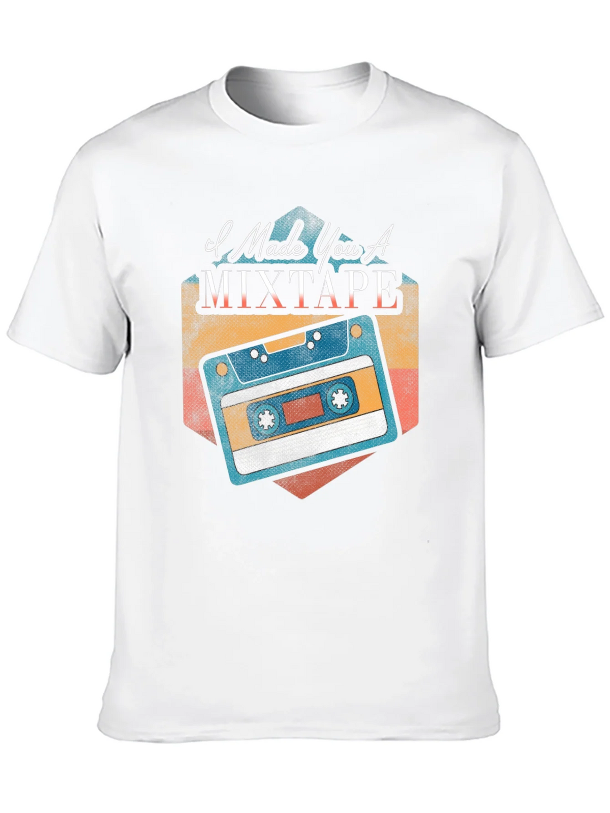 I Made You A Mixtape Black T-Shirt product image 9