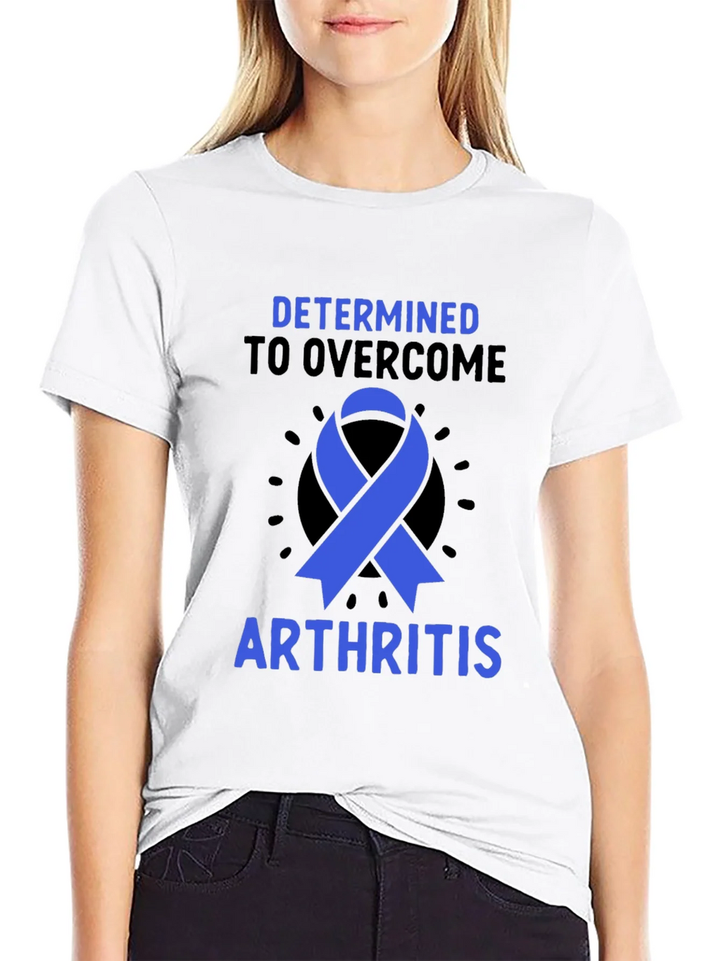 Arthritis Awareness T-Shirt - Determined to Overcome product image 8