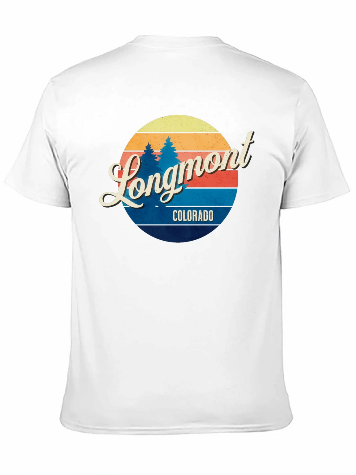 Longmont Colorado Retro T-Shirt product image 10