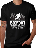 Bigfoot Doesnt Believe in You Either T-Shirt product image 1