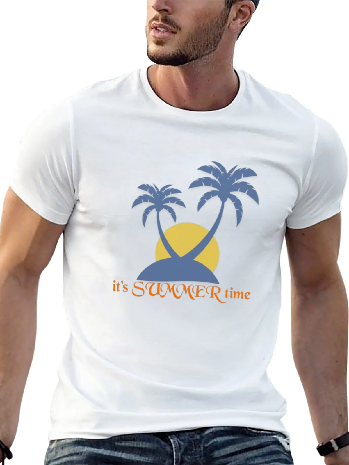 Summer Time Palms Graphic T-Shirt product image 11