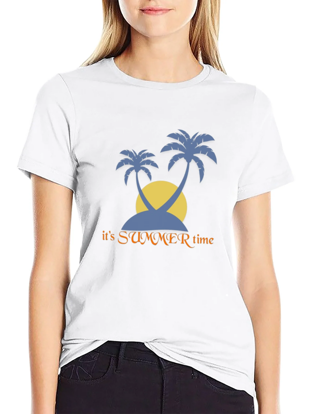 Summer Time Palms Graphic T-Shirt product image 7