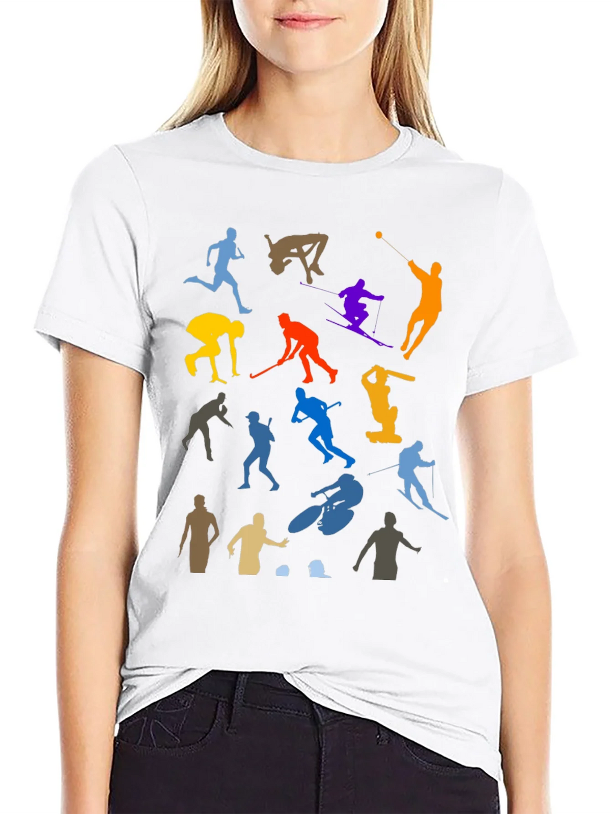 Sport Silhouette Graphic Tee product image 8