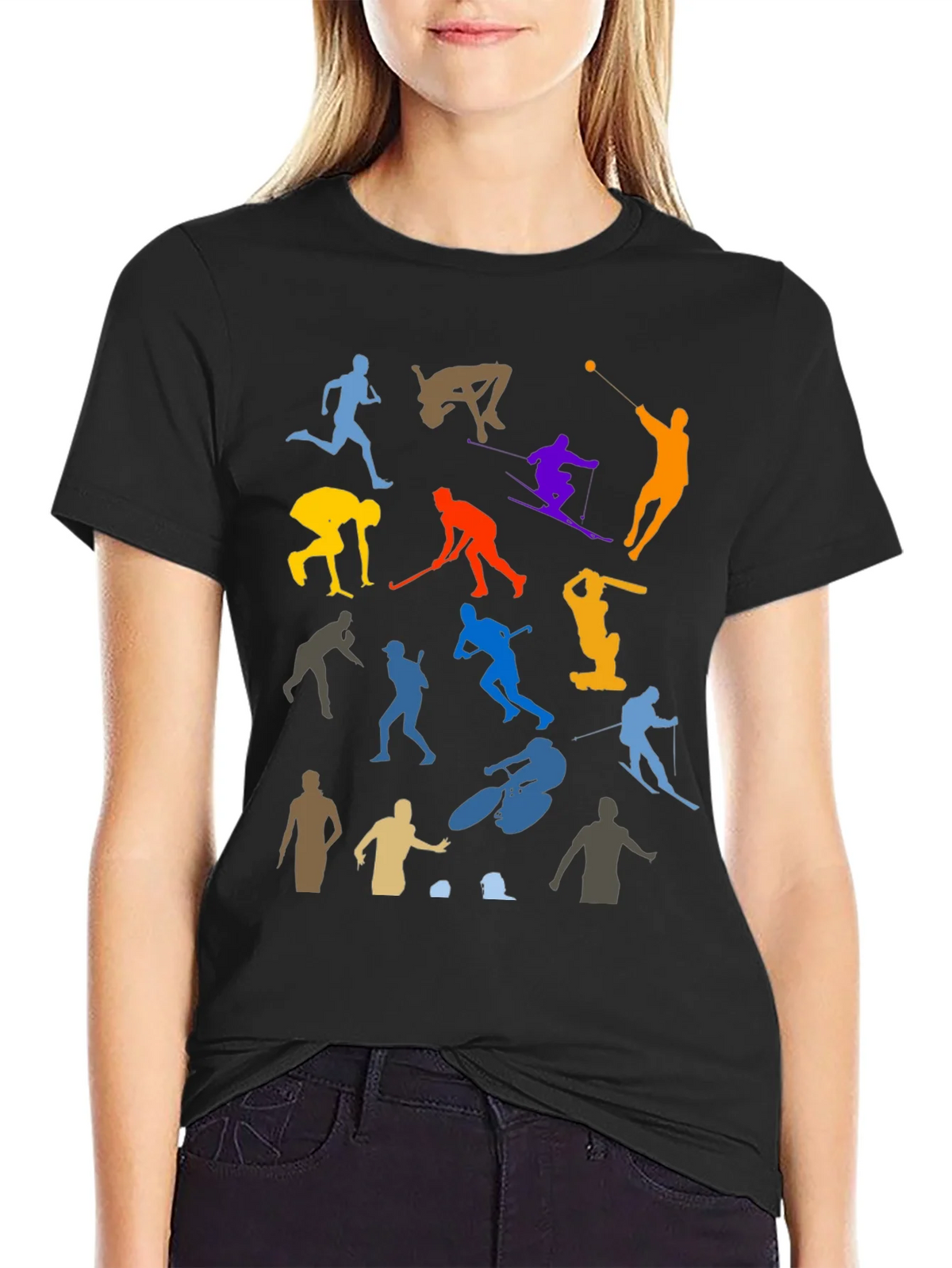 Sport Silhouette Graphic Tee product image 2