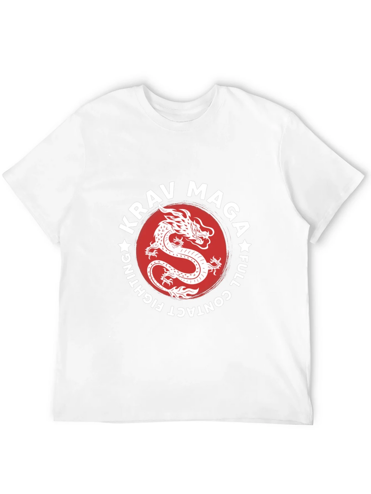Krav Maga Dragon Graphic Black T-Shirt product image 11