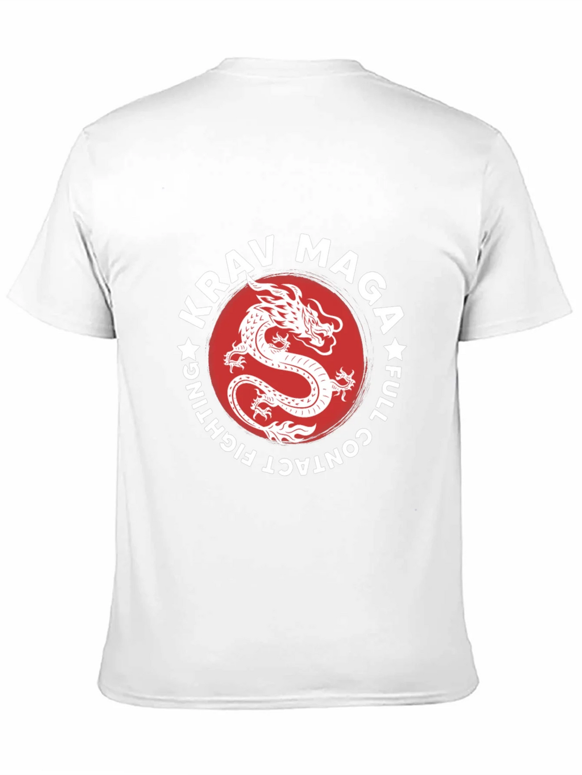 Krav Maga Dragon Graphic Black T-Shirt product image 10