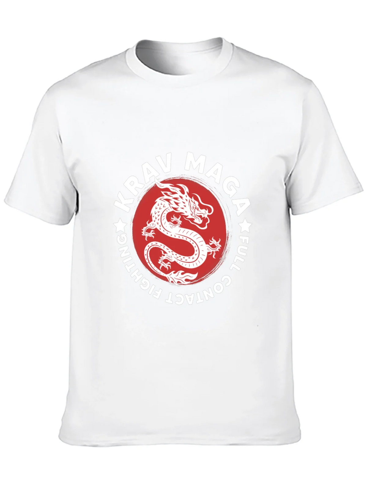 Krav Maga Dragon Graphic Black T-Shirt product image 9