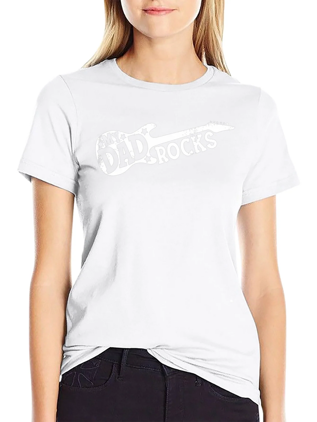 My Dad Rocks Guitar Graphic Tee product image 7