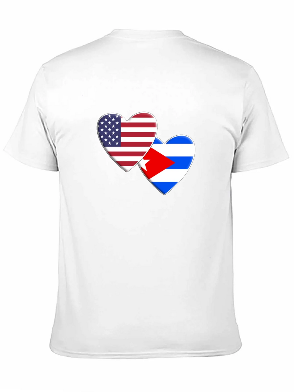 USA Cuba Love Heart T-Shirt product image 8