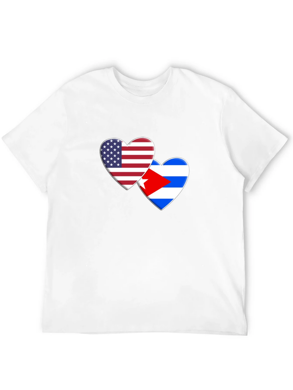 USA Cuba Love Heart T-Shirt product image 9
