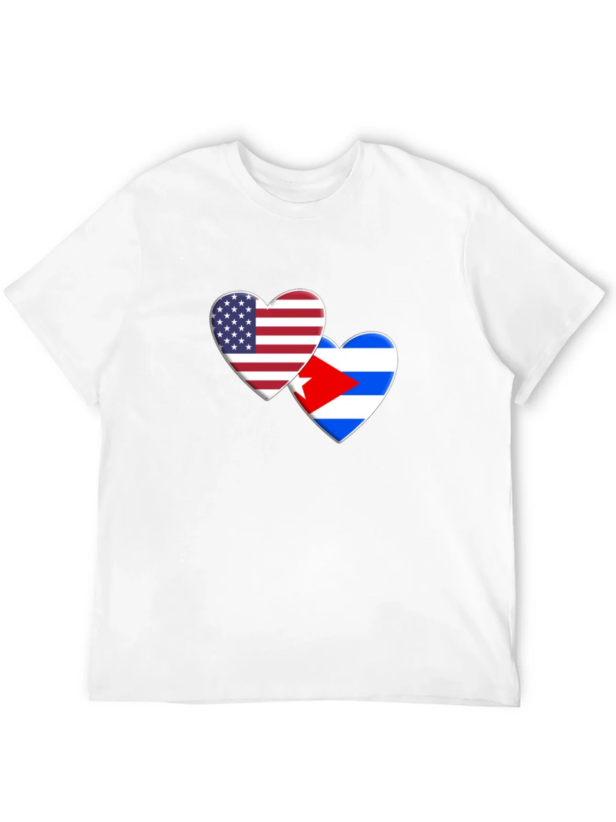 USA Cuba Love Heart T-Shirt product image 9
