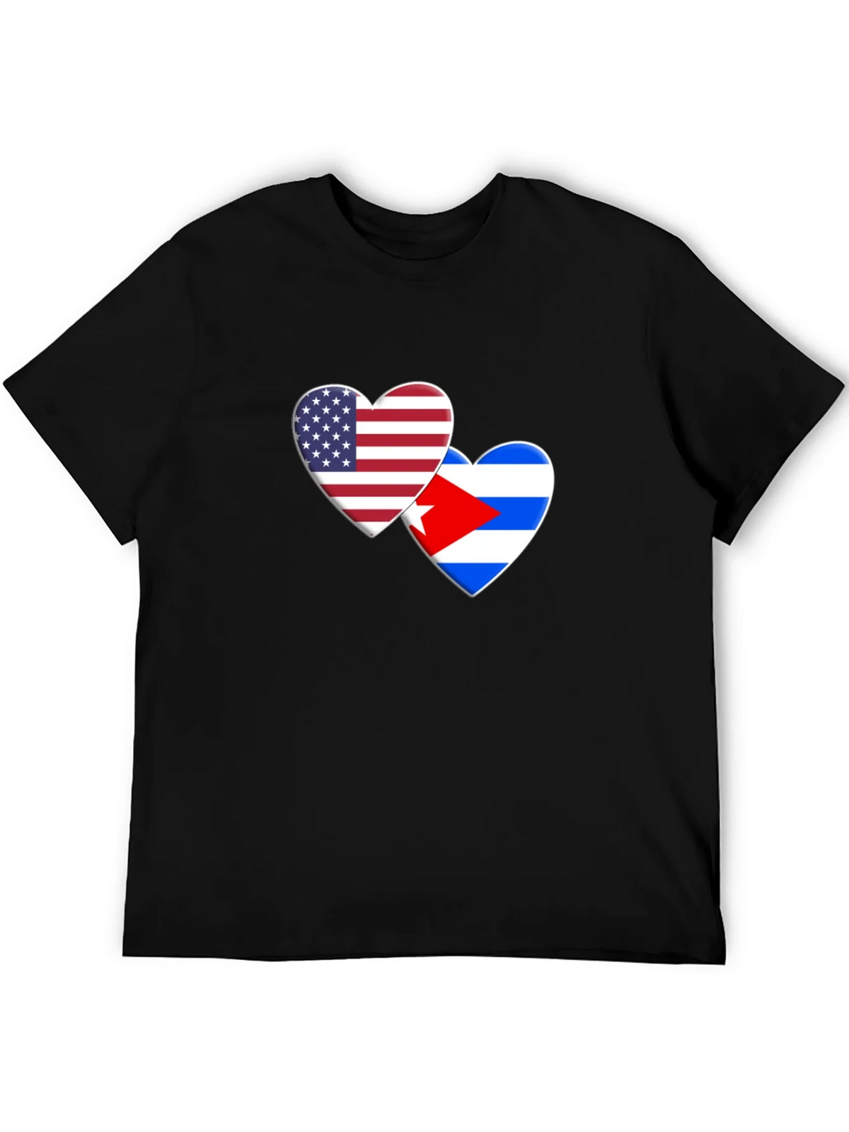 USA Cuba Love Heart T-Shirt product image 4