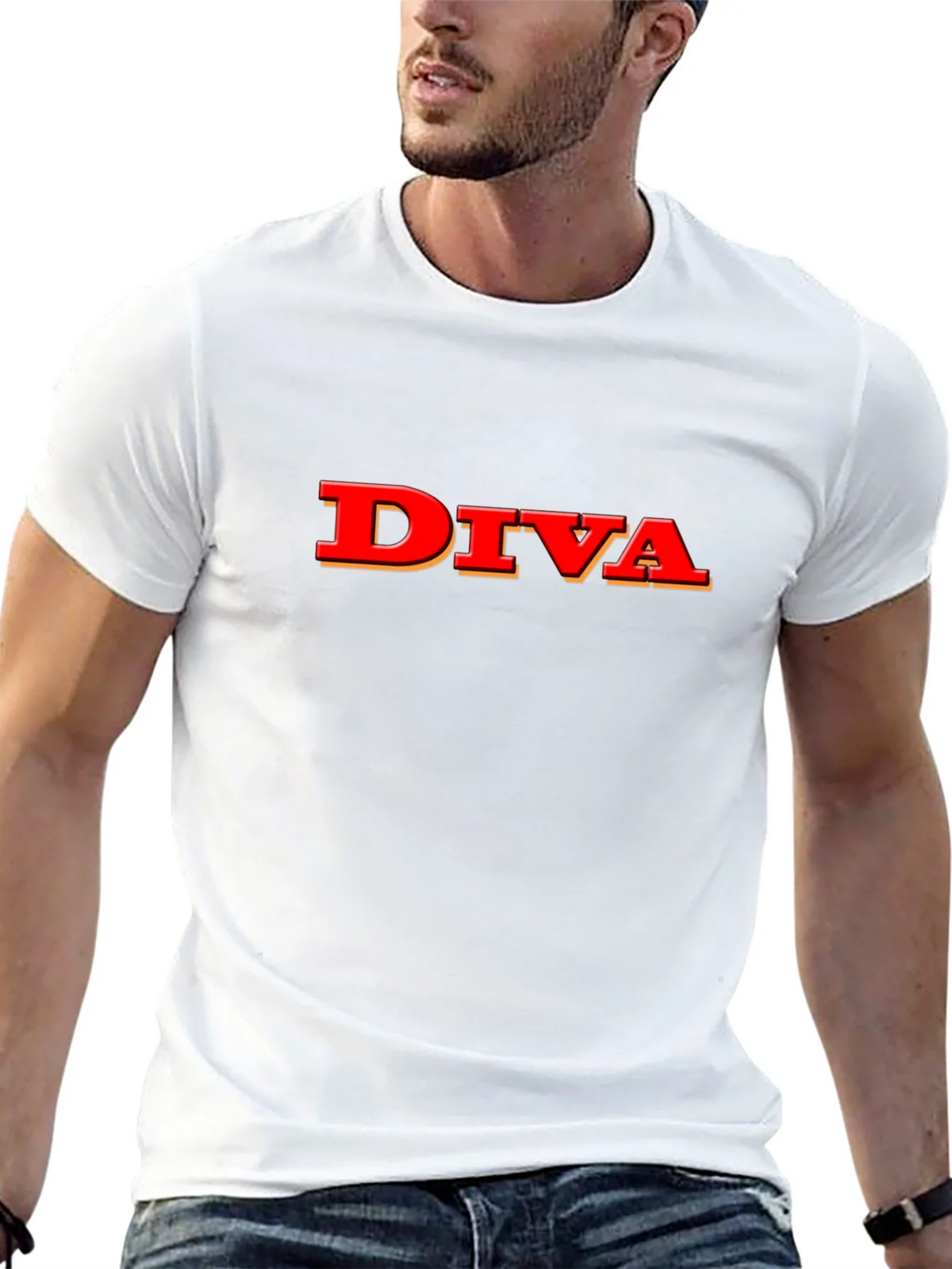 Diva Graphic Tee - Stylish Black T-Shirt product image 12