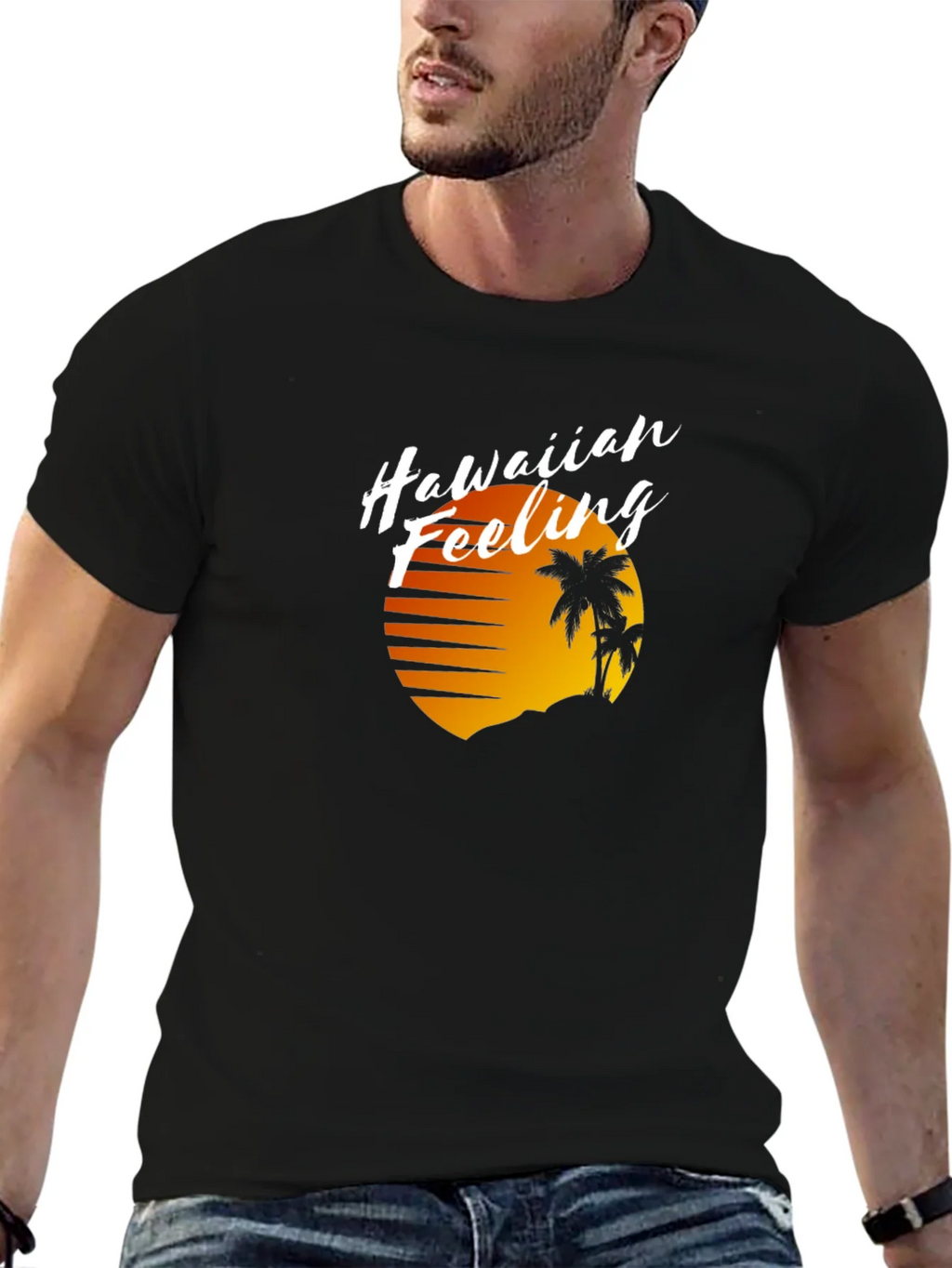 Hawaiian Feeling Graphic T-Shirt product image 6