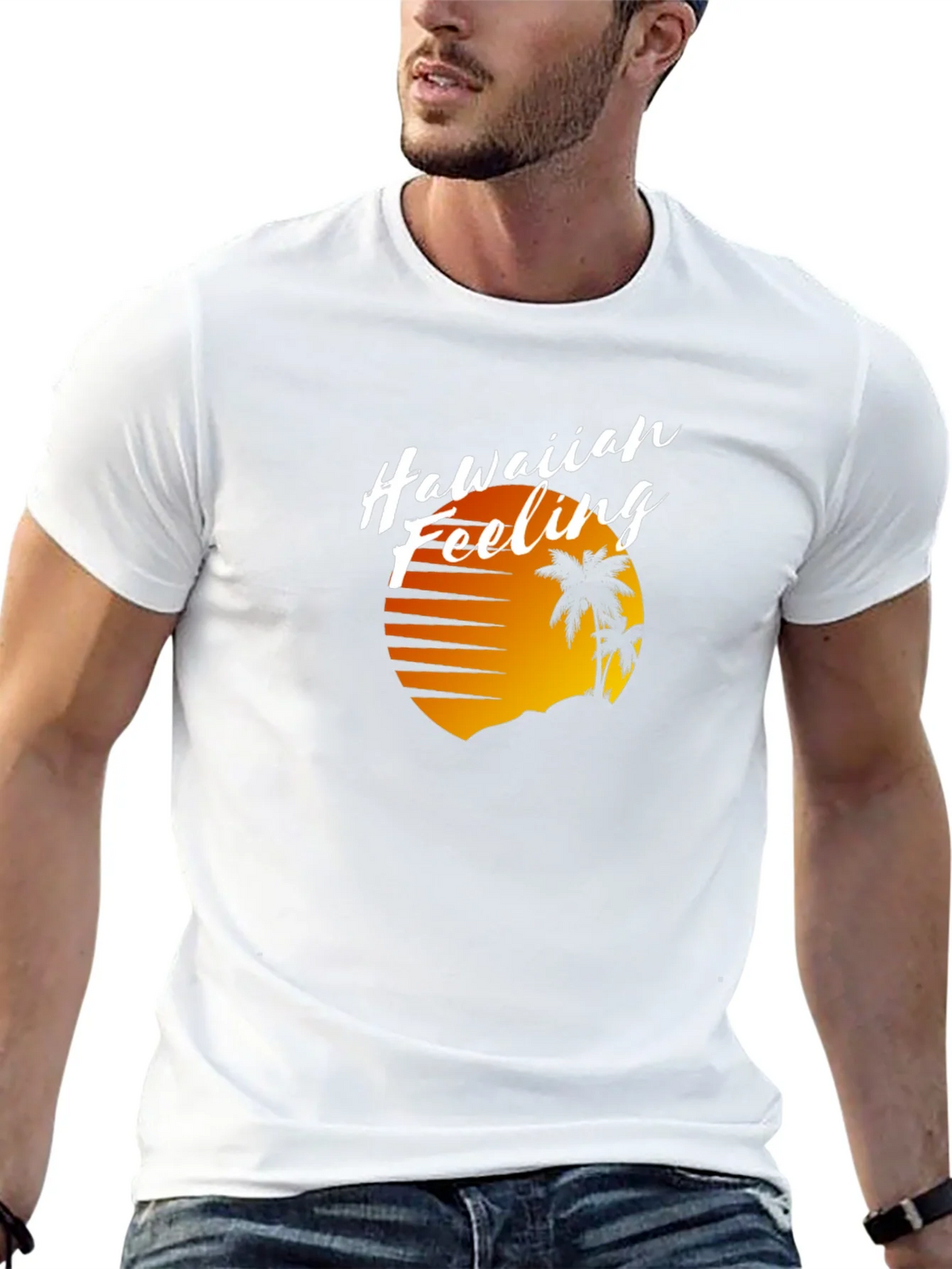 Hawaiian Feeling Graphic T-Shirt product image 12