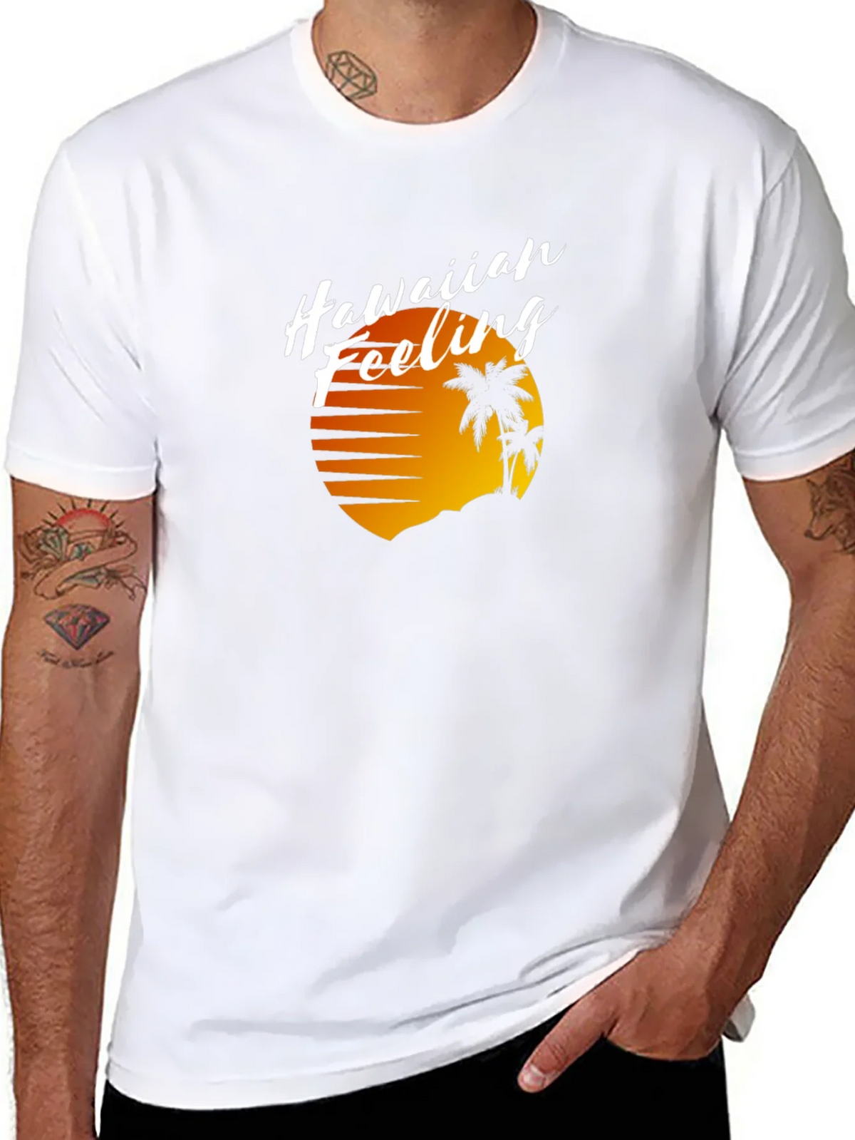 Hawaiian Feeling Graphic T-Shirt product image 7