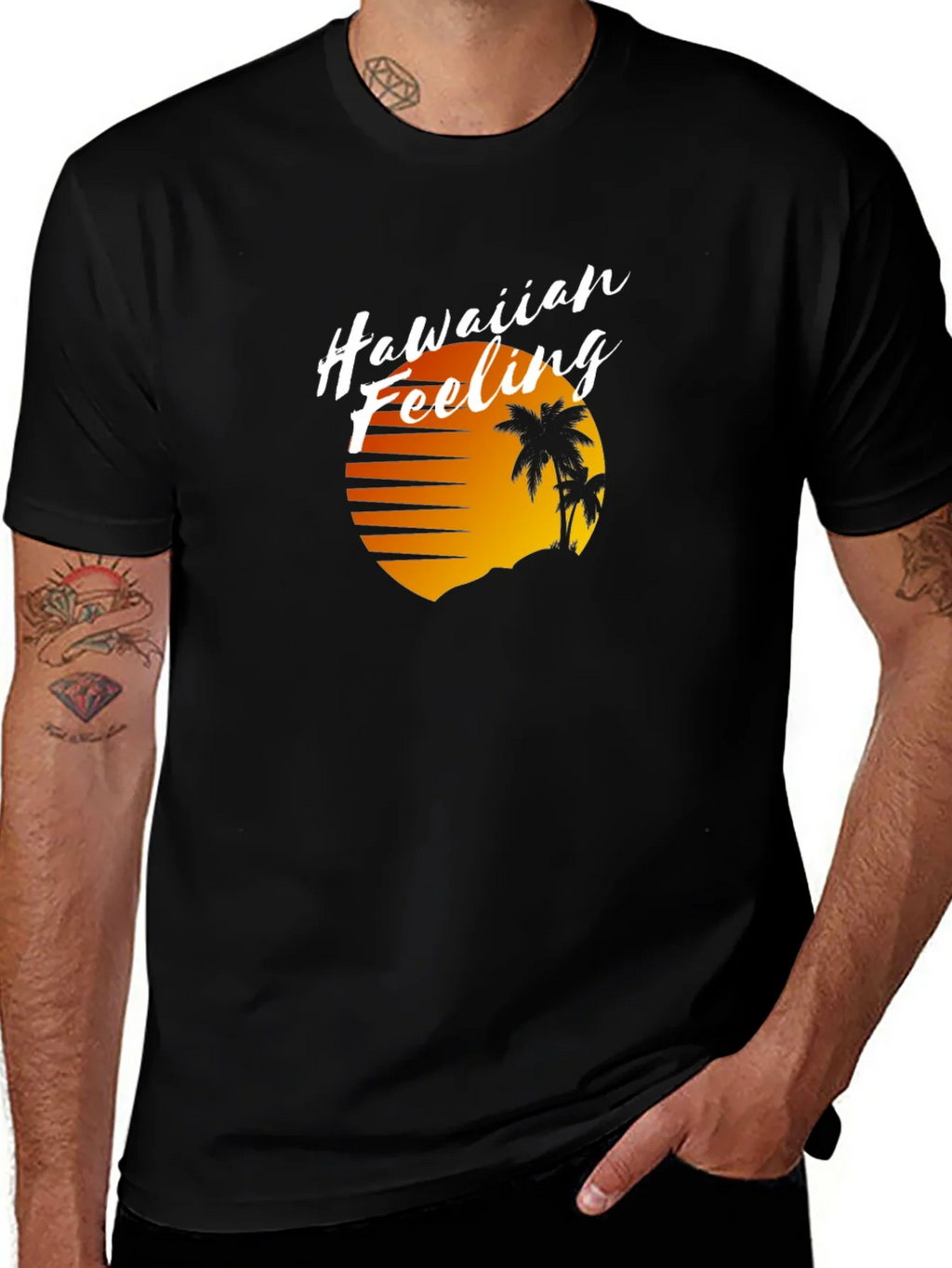 Hawaiian Feeling Graphic T-Shirt product image 1