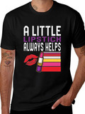 Lipstick Helps Graphic Tee product image 1