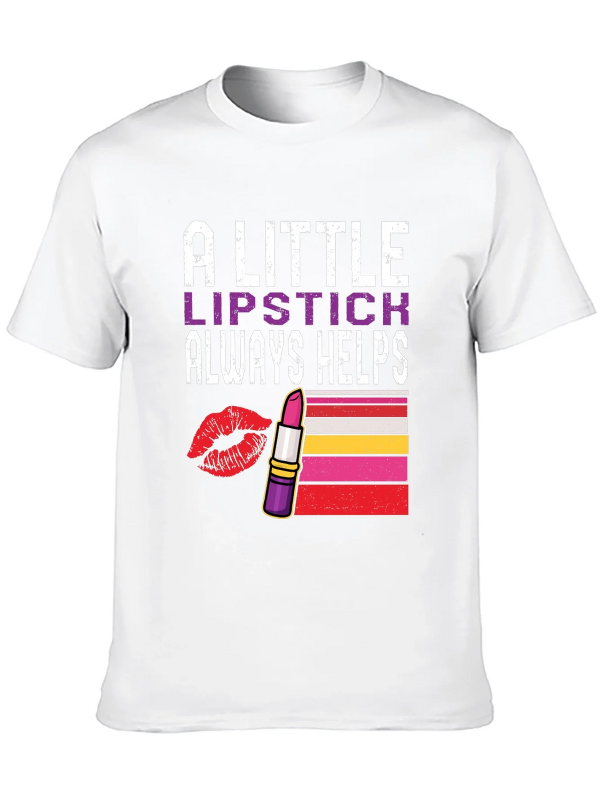 Lipstick Helps Graphic Tee product image 8