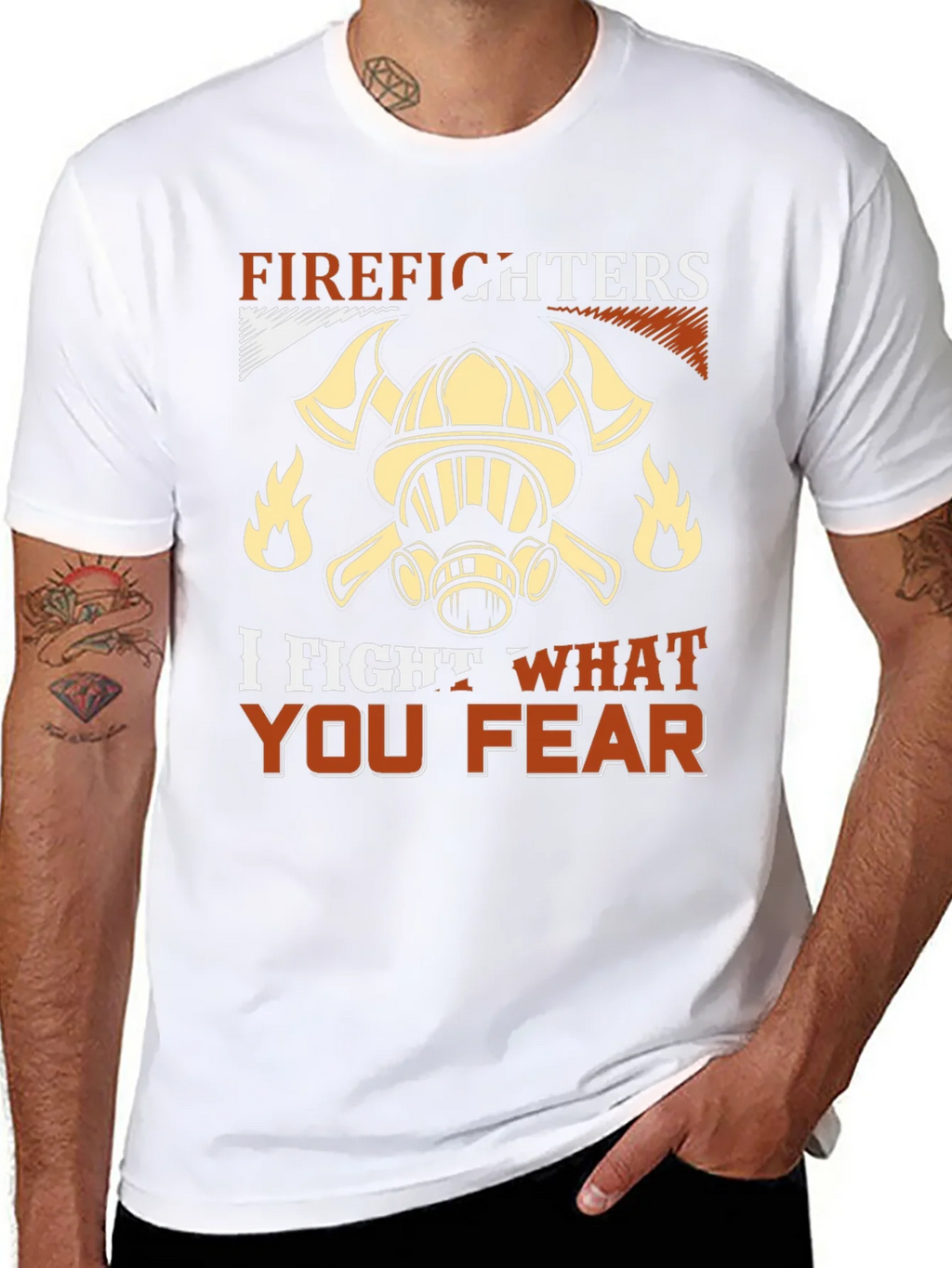 Firefighter T-Shirt: I Fight What You Fear product image 7