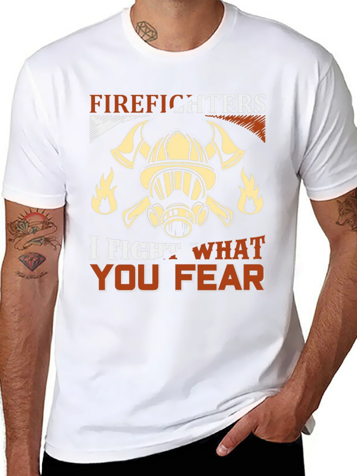 Firefighter T-Shirt: I Fight What You Fear product image 7