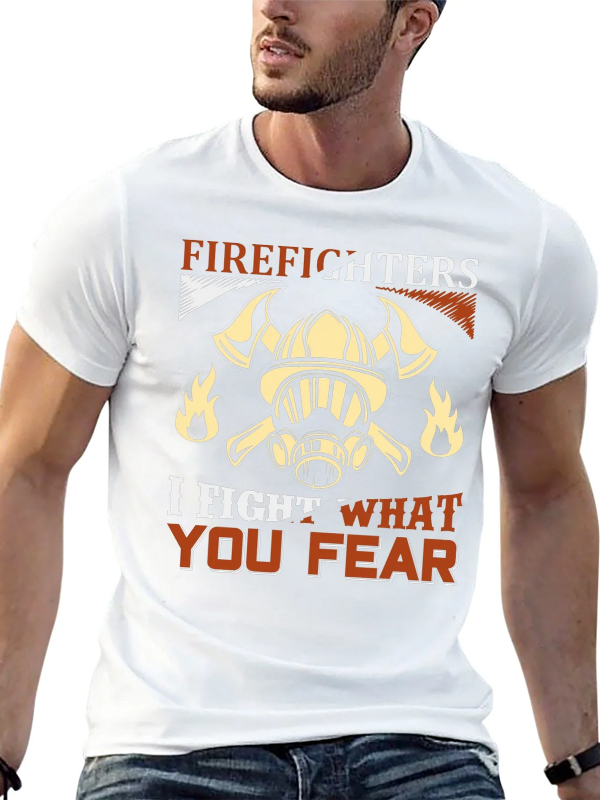 Firefighter T-Shirt: I Fight What You Fear product image 12