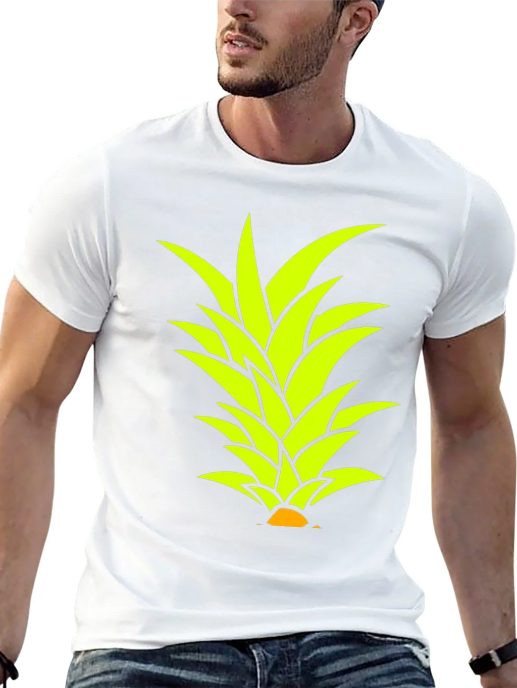 Pineapple Top Graphic T-Shirt - Tropical Style product image 12