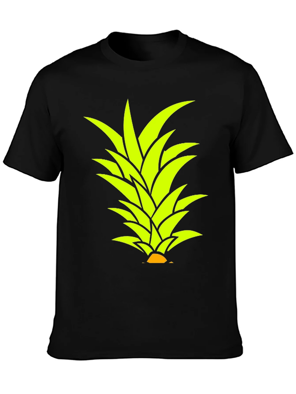 Pineapple Top Graphic T-Shirt - Tropical Style product image 3