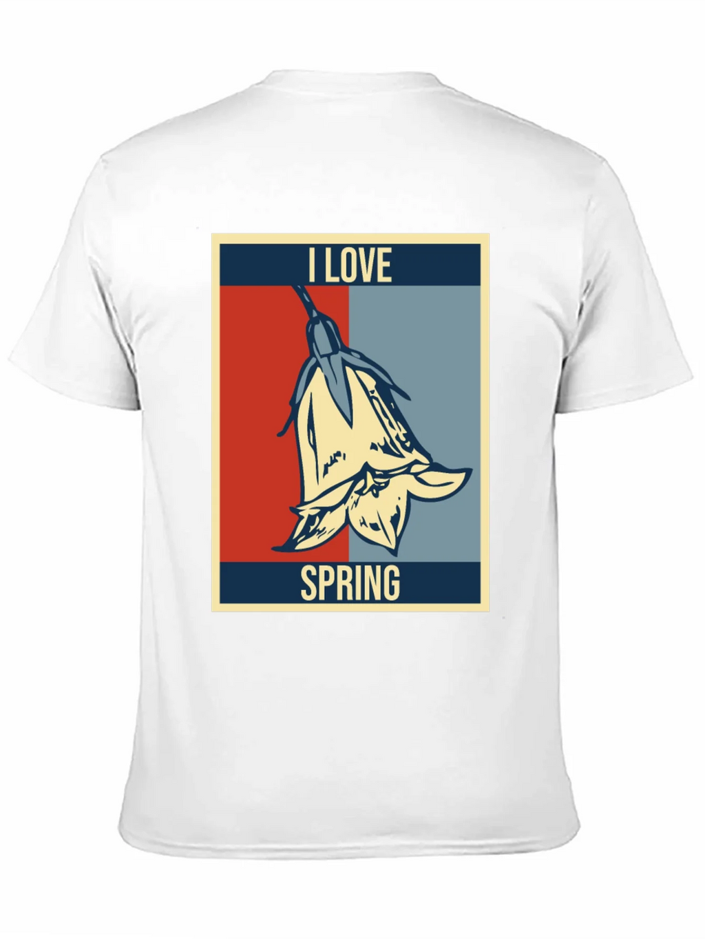 I Love Spring Graphic T-Shirt - Floral Design product image 7