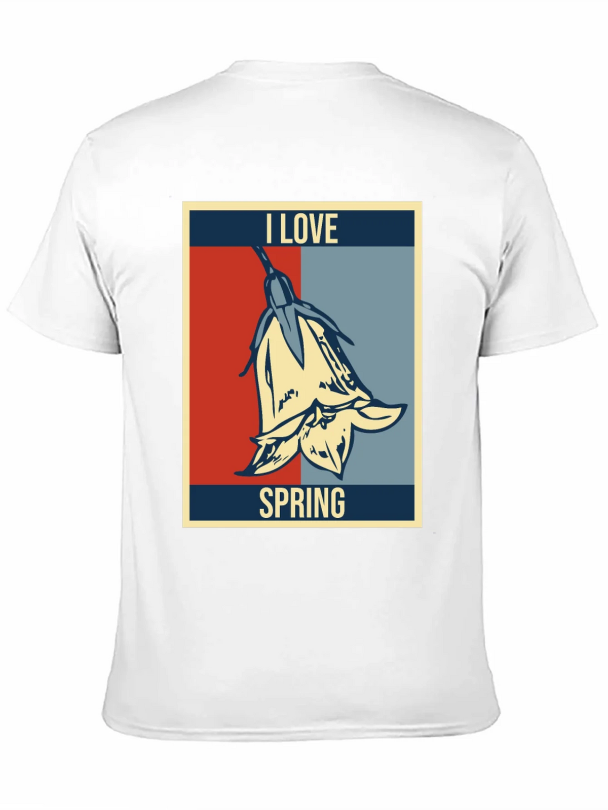 I Love Spring Graphic T-Shirt - Floral Design product image 7