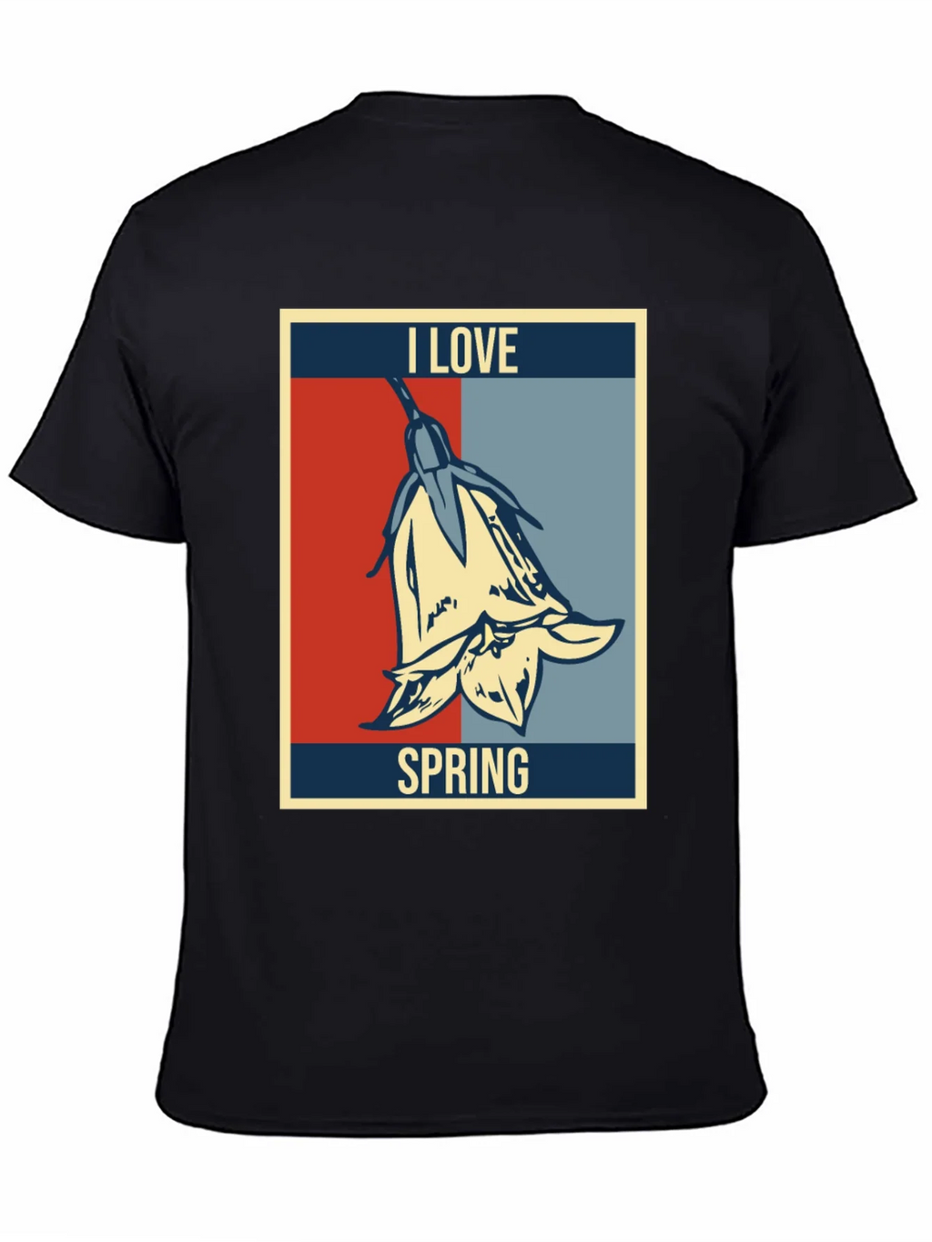 I Love Spring Graphic T-Shirt - Floral Design product image 4