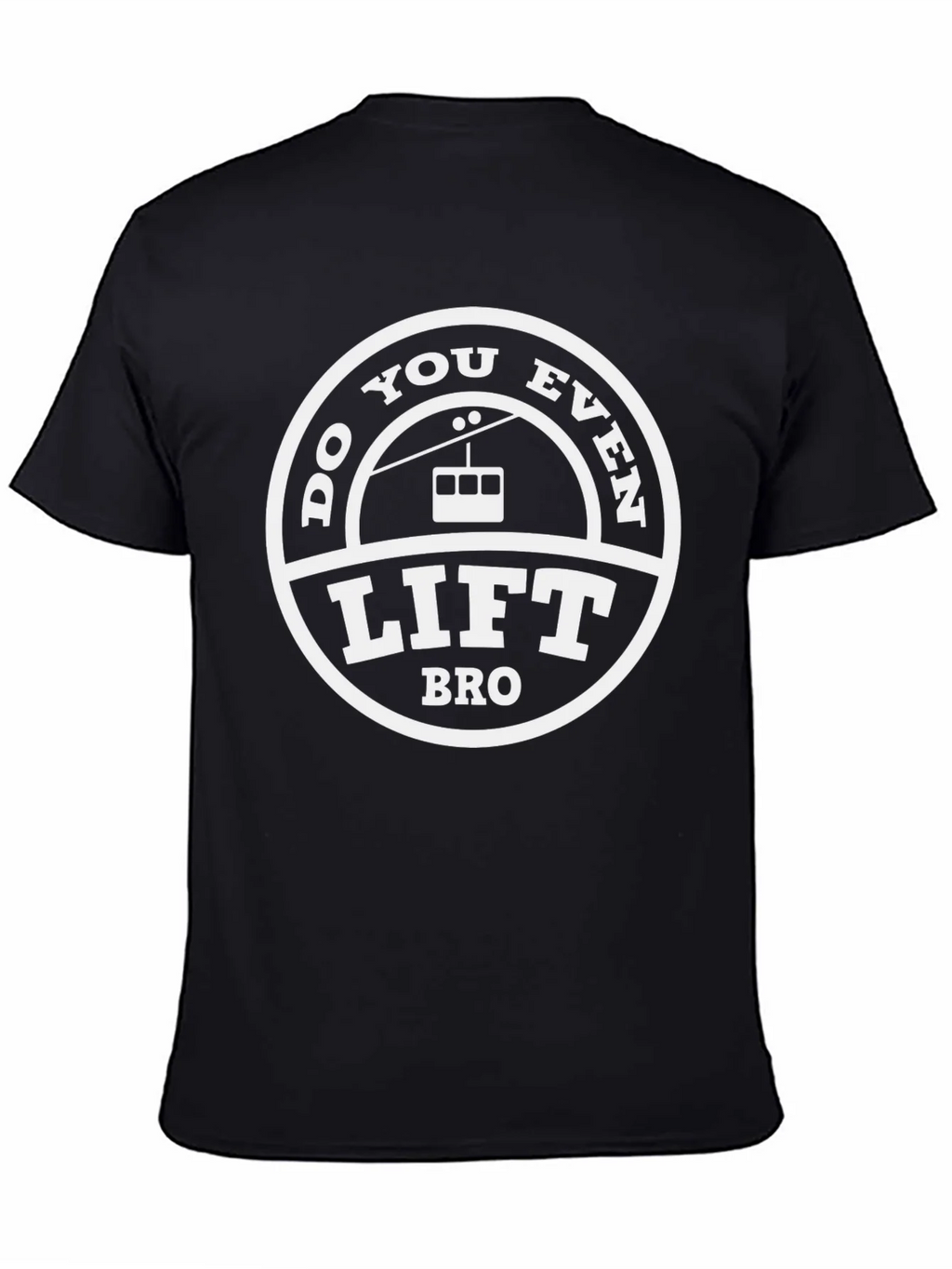 Do You Even Lift Bro Black T-Shirt product image 4
