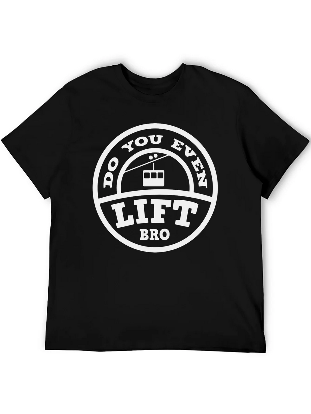 Do You Even Lift Bro Black T-Shirt product image 5