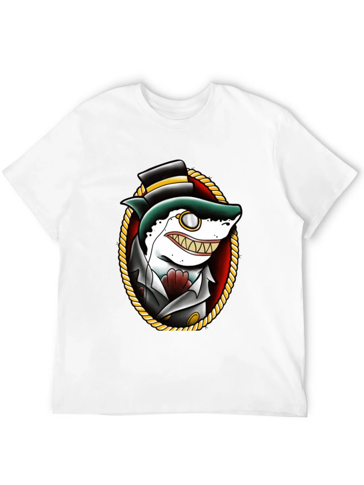 Gentleman Shark Graphic T-Shirt