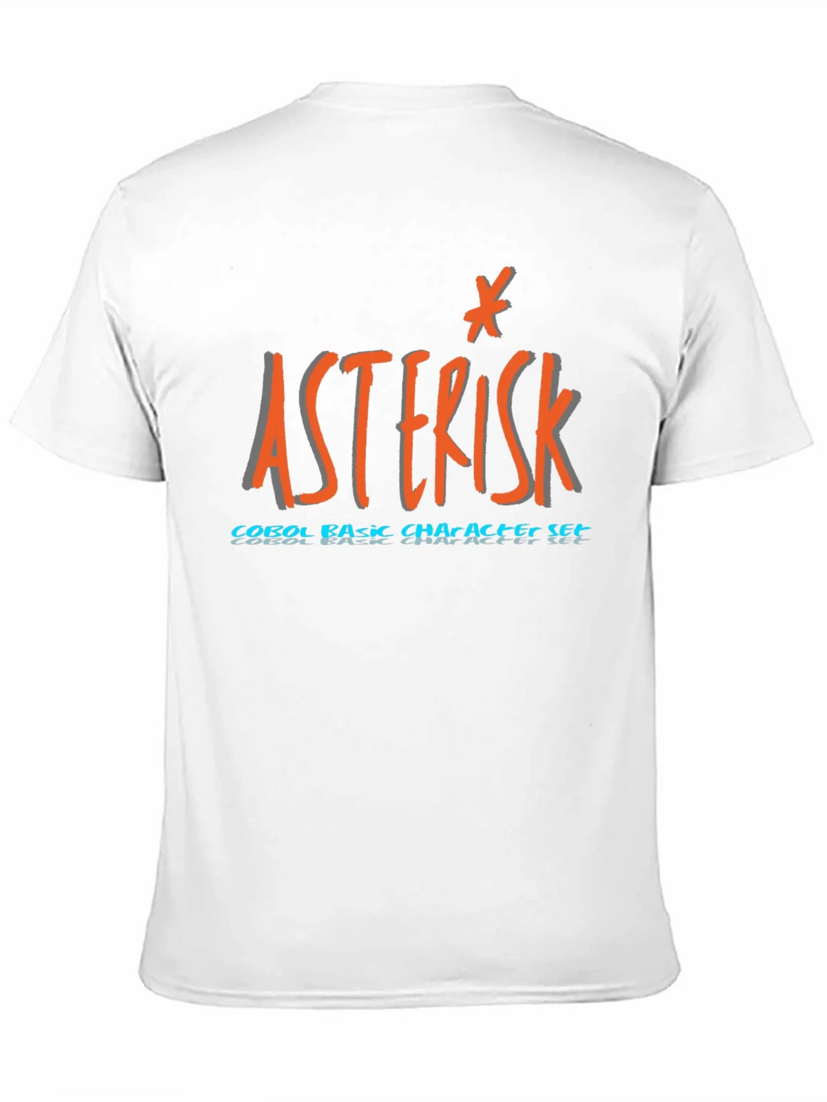 Asterisk COBOL T-Shirt - Basic Character Set Programmer Tee product image 10
