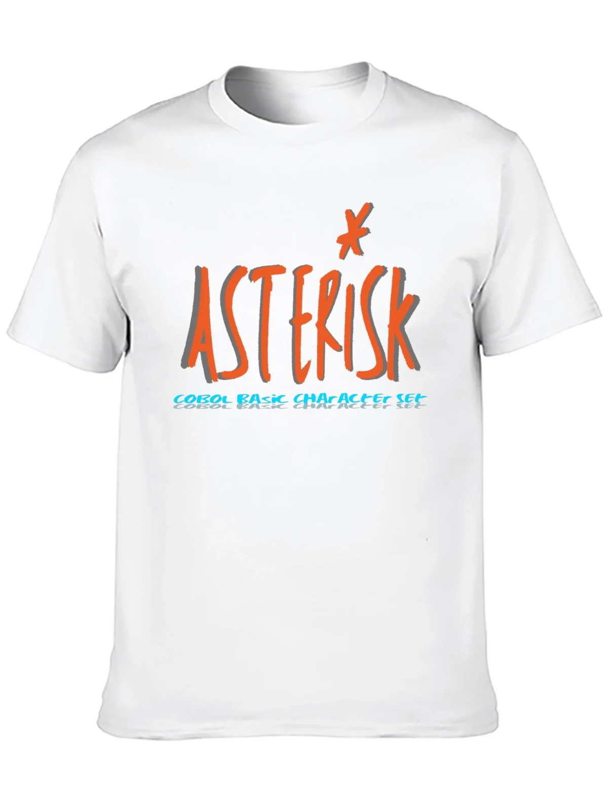 Asterisk COBOL T-Shirt - Basic Character Set Programmer Tee product image 9