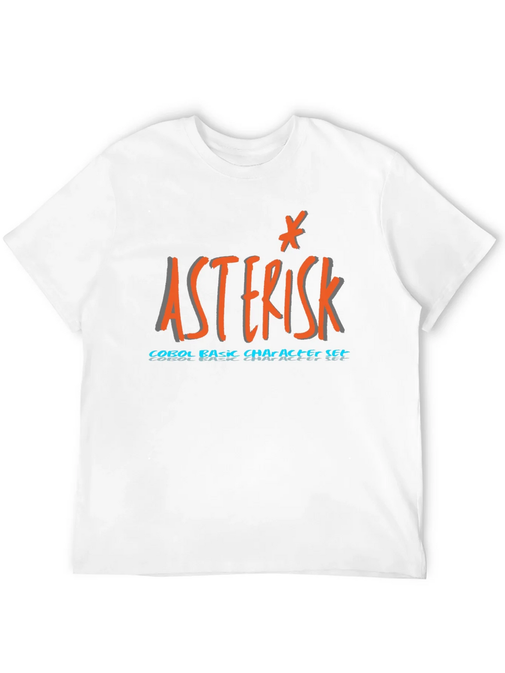 Asterisk COBOL T-Shirt - Basic Character Set Programmer Tee product image 11