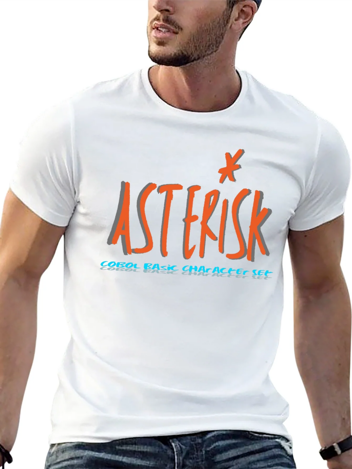 Asterisk COBOL T-Shirt - Basic Character Set Programmer Tee product image 12