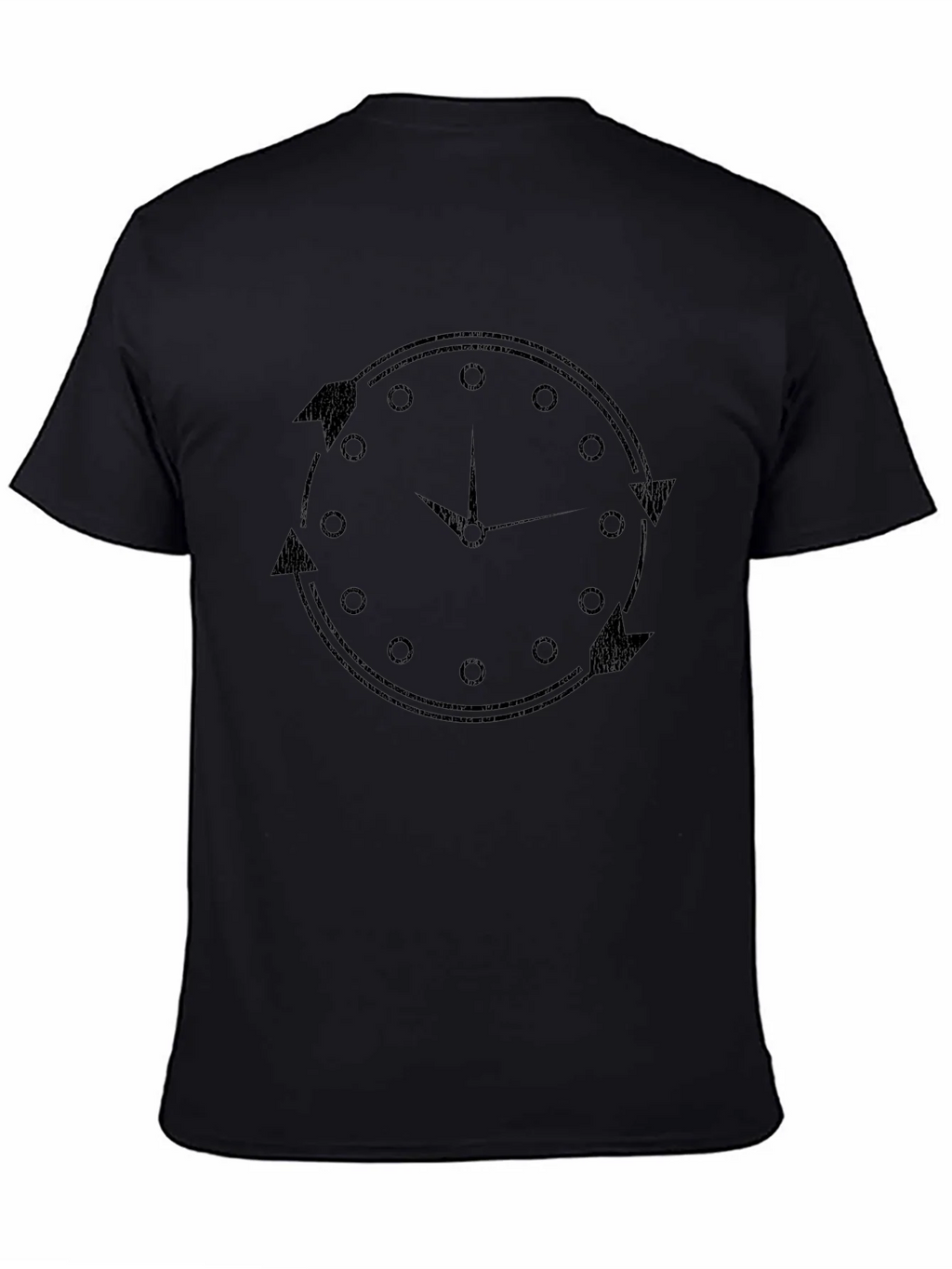 Time Flies T-Shirt - Classic Black Tee product image 4