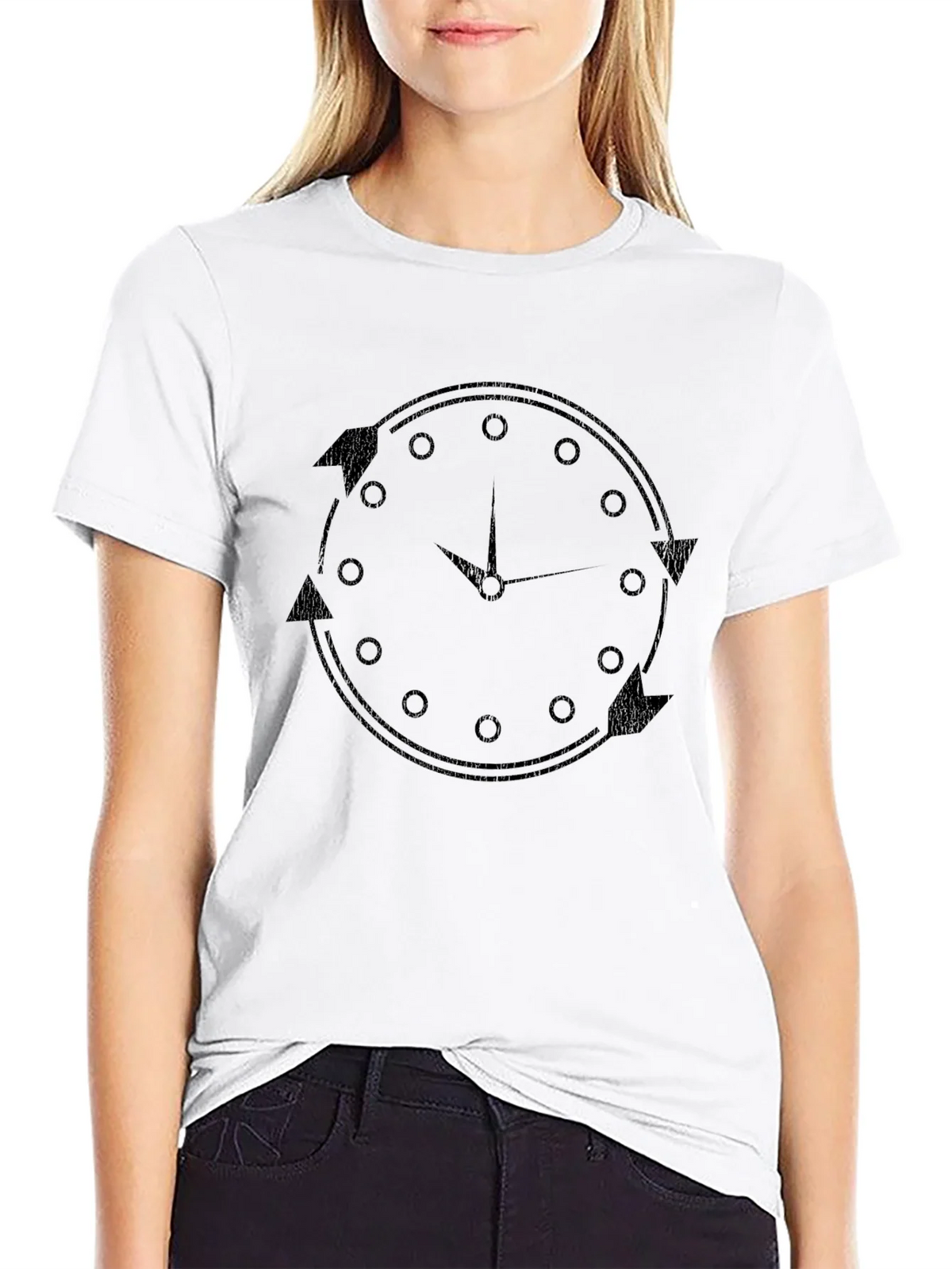 Time Flies T-Shirt - Classic Black Tee product image 8