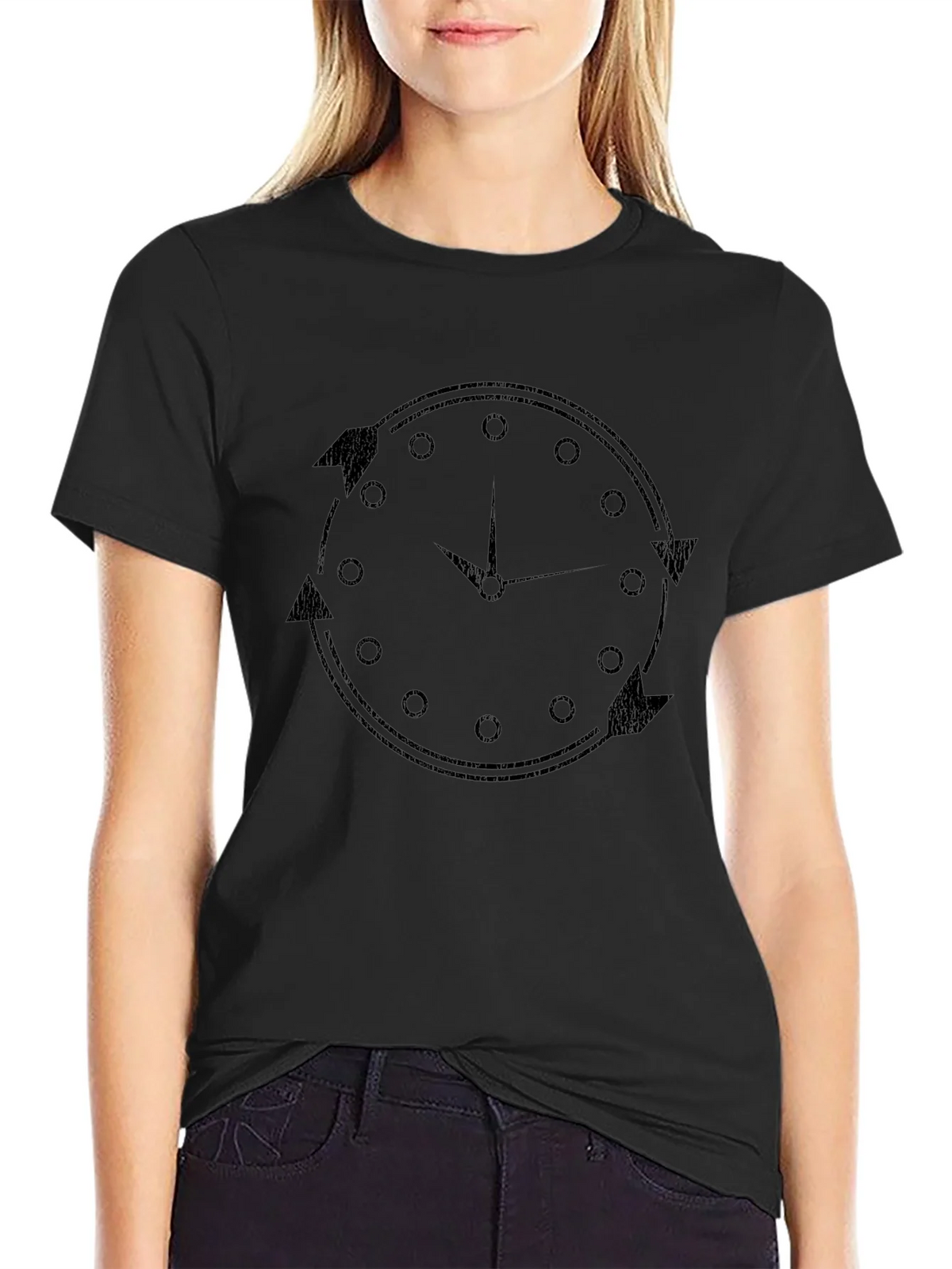 Time Flies T-Shirt - Classic Black Tee product image 2