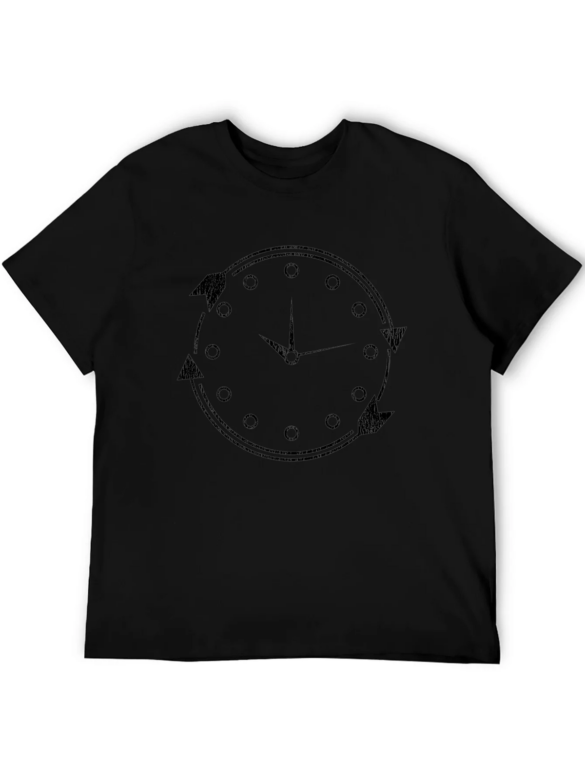 Time Flies T-Shirt - Classic Black Tee product image 5