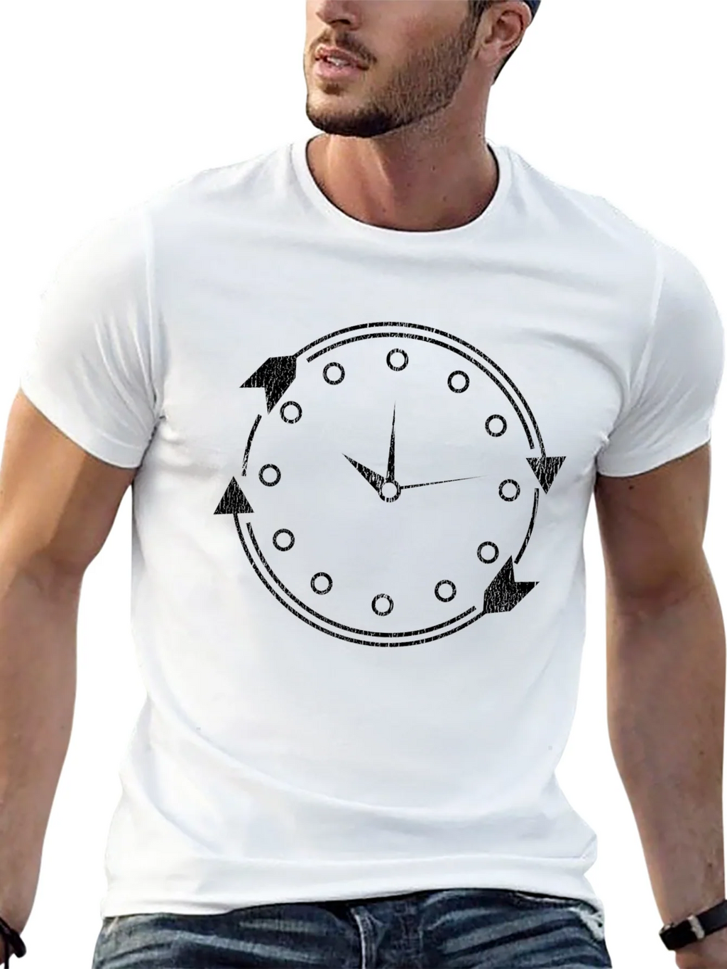 Time Flies T-Shirt - Classic Black Tee product image 12