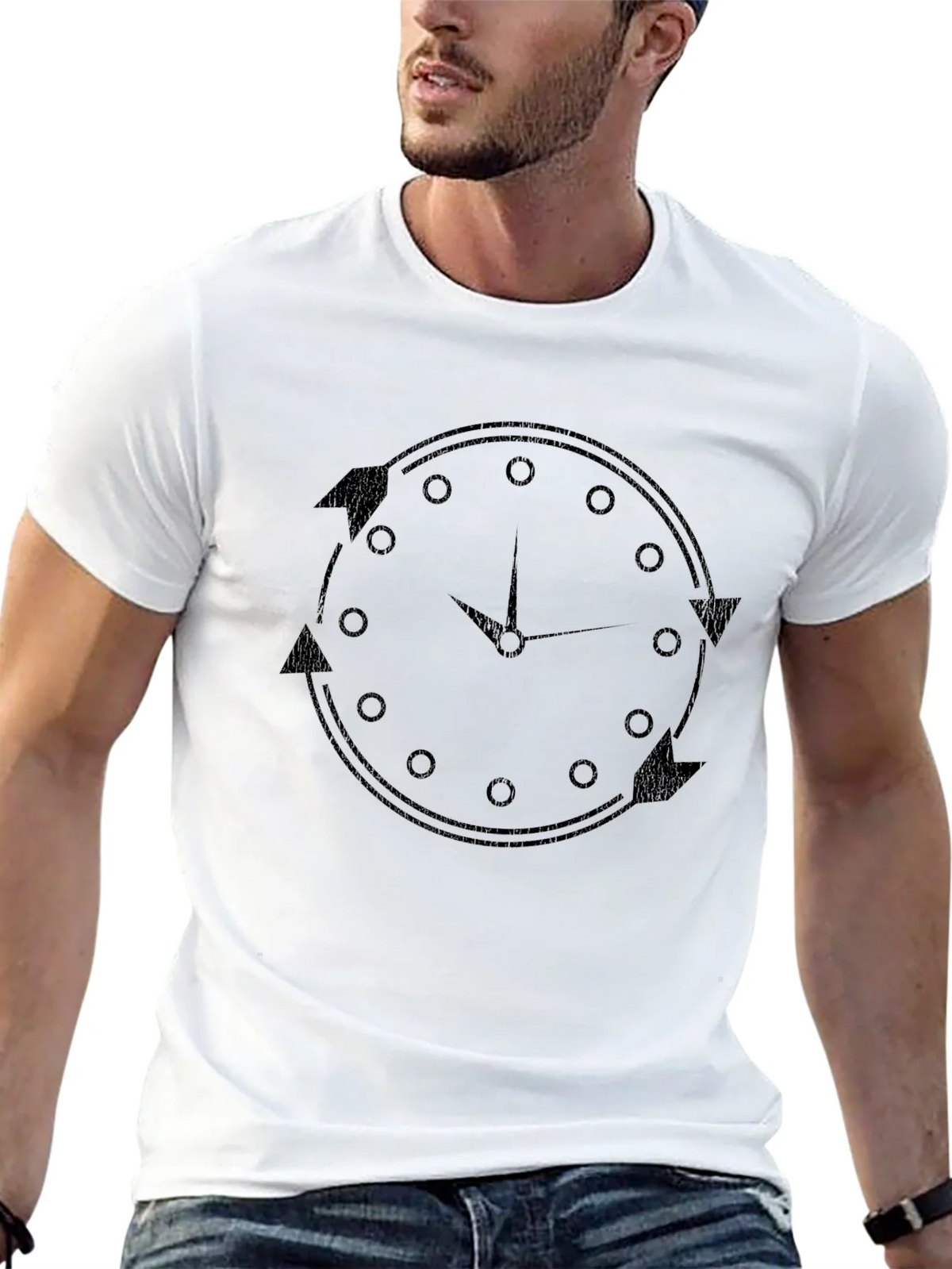 Time Flies T-Shirt - Classic Black Tee product image 12