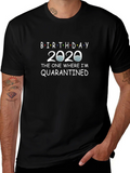 Birthday 2020 Quarantined T-Shirt product image 1