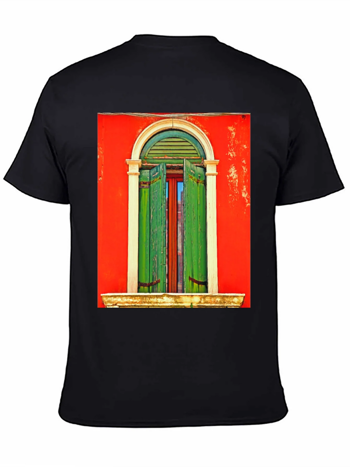 Artistic Window Graphic Tee - Unique Style product image 4